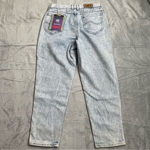 Lee Jeans 16P NWT Womens Relaxed Fit Narrow Ankle Pepper Stretch Light Vtg USA